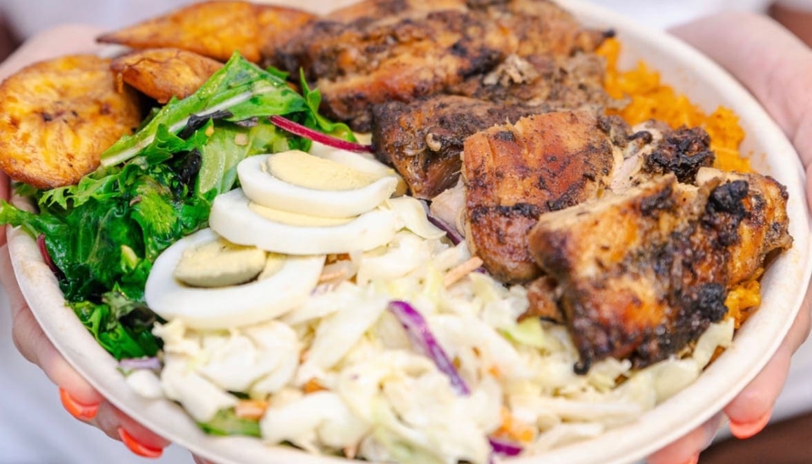 Classic Jollof Bowl.