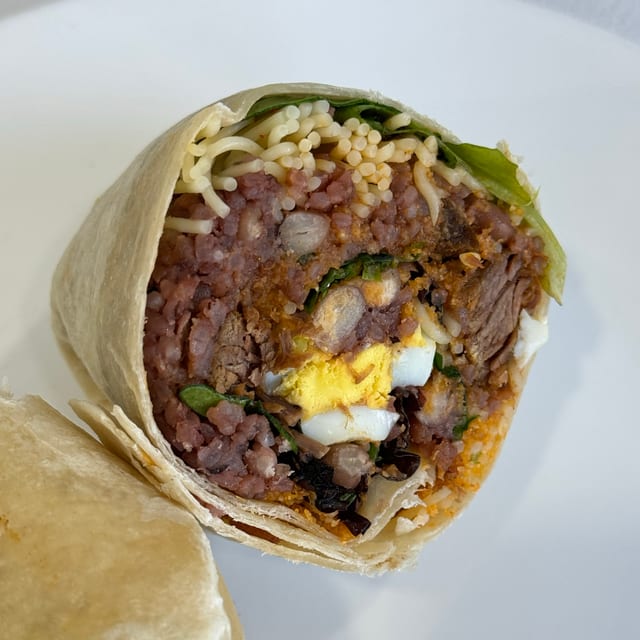 Waakye Wrap.